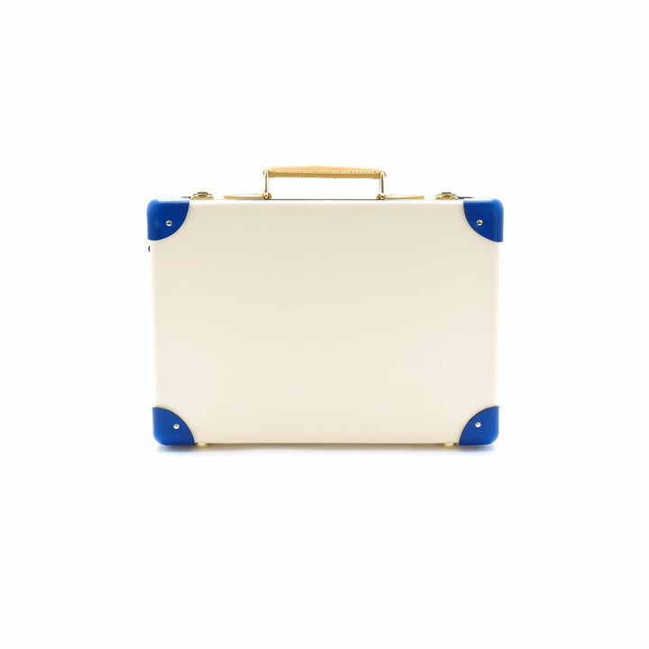 Palm Springs · Small Attaché | Ivory/Cobalt/Gold - GLOBE-TROTTER