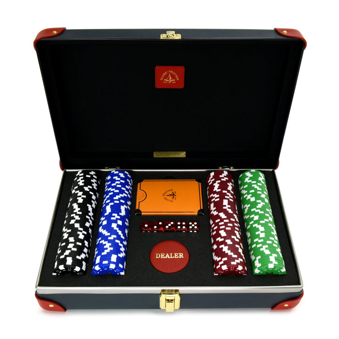 センテナリー ポーカー ボックス ネイビー/レッド | グローブ 
